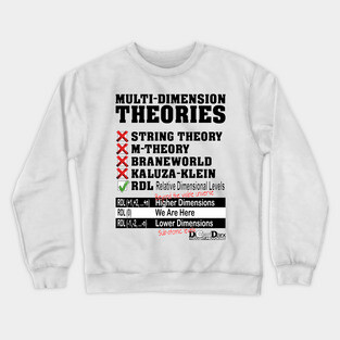 RDL - Relative Dimensional Levels Crewneck Sweatshirt