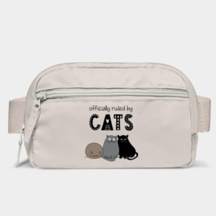 'Officially ruled by Cats' Cute Hand Drawn Style Bag