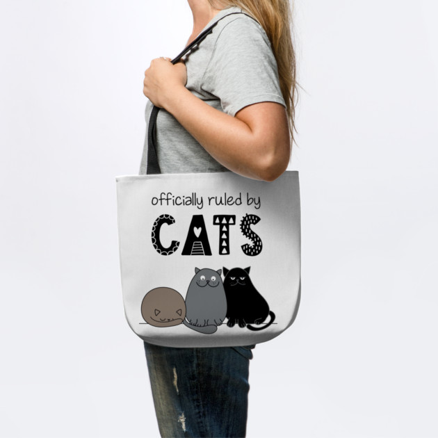 'Officially ruled by Cats' Cute Hand Drawn Style by Butter Creative
