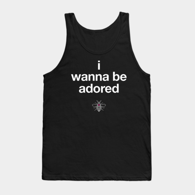 The Stone Roses I Wanna Be Adored Digital Pixel Bee Tank Top by Butter Creative