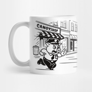 RUN, PIGGY, RUN! Mug