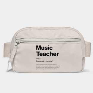 Funny Music Teacher Dictionary Definition Primary Bag