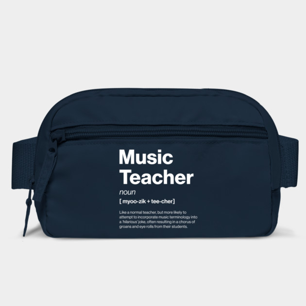 Funny Music Teacher Dictionary Definition Secondary by Butter Creative