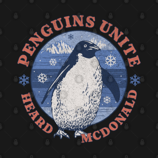 Penguins Unite Heard McDonald Island Trade War by Yesteeyear