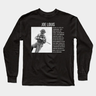 Joe Louis - Black History Long Sleeve T-Shirt