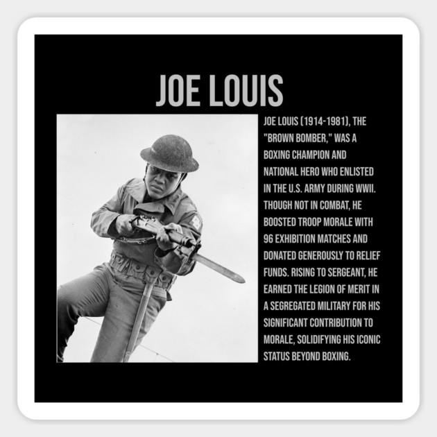 Joe Louis - Black History Magnet by UrbanLifeApparel