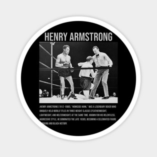 Henry Armstrong - Champion Boxer Magnet
