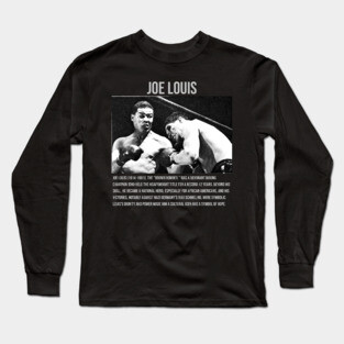 Joe Louis - Champion Boxer Long Sleeve T-Shirt