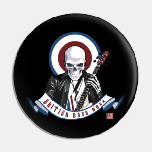 British Bass Rock Pin