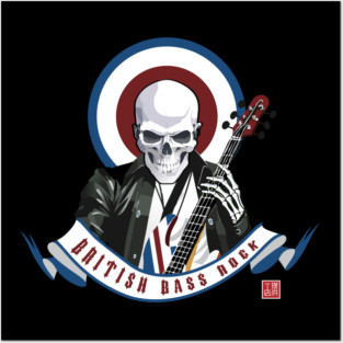 British Bass Rock Posters and Art