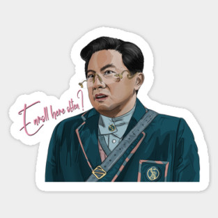 Wicked Part One: Enroll Here Often? Sticker