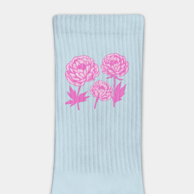 Pink Peony Floral Bloom Art by DonWillisJrArt