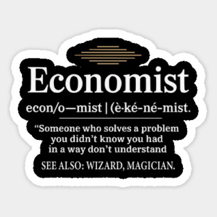 Economics Economist Define Sticker