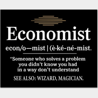 Economics Economist Define Posters and Art