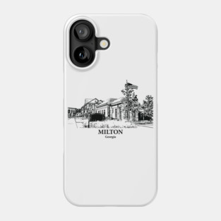 Milton - Georgia Phone Case