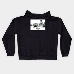 Milton - Georgia Kids Hoodie
