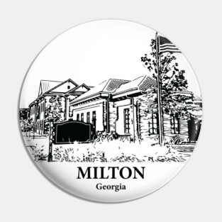 Milton - Georgia Pin