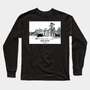 Milton - Georgia Long Sleeve T-Shirt