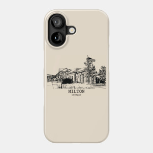 Milton - Georgia Phone Case