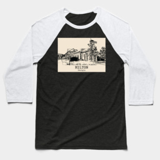 Milton - Georgia Baseball T-Shirt