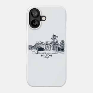 Milton - Georgia Phone Case
