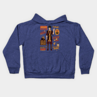 Hello, Zuko Here! Kids Hoodie