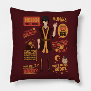 Hello, Zuko Here! Pillow