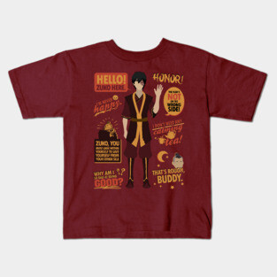 Hello, Zuko Here! Kids T-Shirt