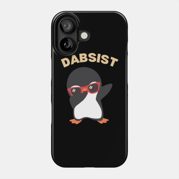 Resist-Penguin Phone Case by Creatifly Graphic Tees