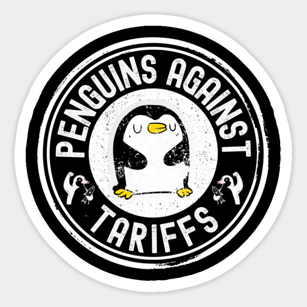 Resist-Penguin Magnet by Creatifly Graphic Tees