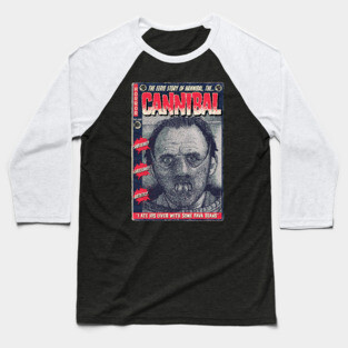 Silence of the lambs Baseball T-Shirt