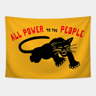 All power to the people Tapestry