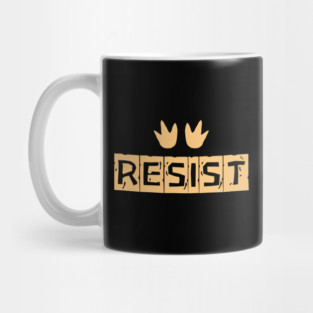 Resist-Penguin Mug