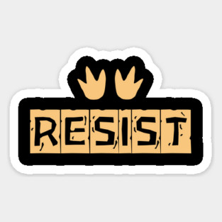 Resist-Penguin Magnet