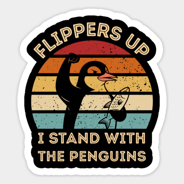 Resist-Penguin Magnet by Creatifly Graphic Tees