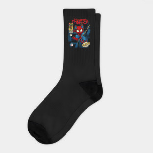 Spider Cat Socks