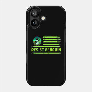 Resist-Penguin Phone Case