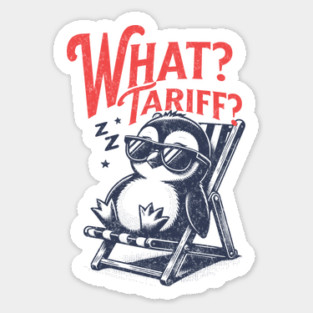 What Tariff Funny Penguin Heard McDonald Islands Trade War Magnet
