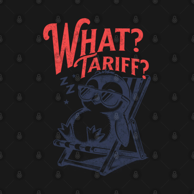What Tariff Funny Penguin Heard McDonald Islands Trade War by Yesteeyear