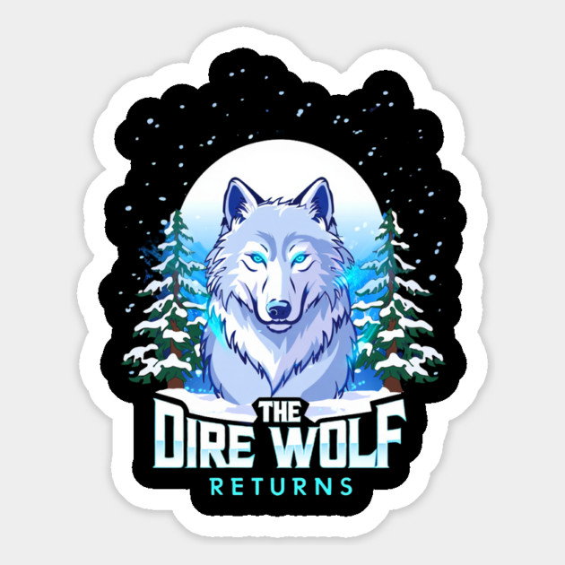 Dire-Wolf Magnet by Creatifly Graphic Tees