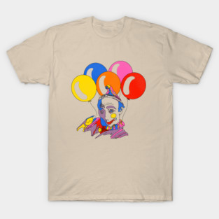 Retro Style Creepy F'in Clown T-Shirt