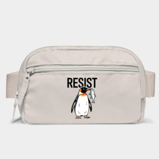 Resist-Penguin-Activism-Protest-Penguin-Art Bag