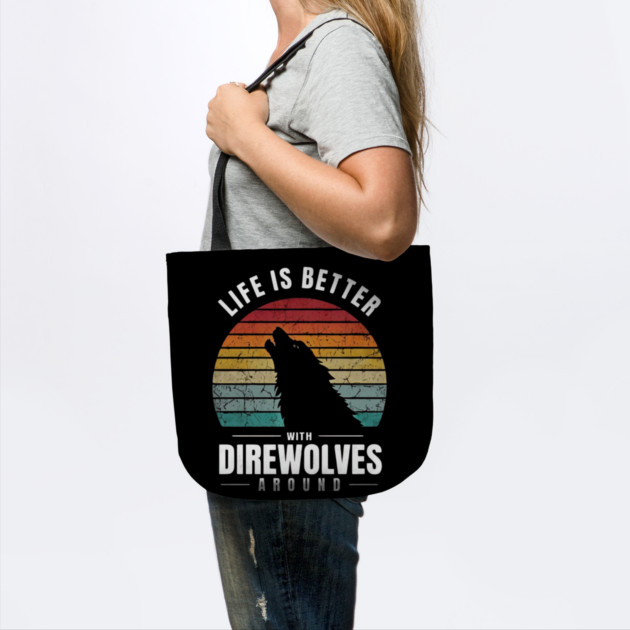 Dire-Wolf by Creatifly Graphic Tees
