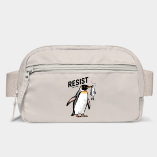 Resist-Penguin-Activism-Protest-Penguin-Art Bag