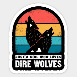 Dire-Wolf Sticker