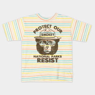 Vintage  Smokey the Bear Resist Kids T-Shirt