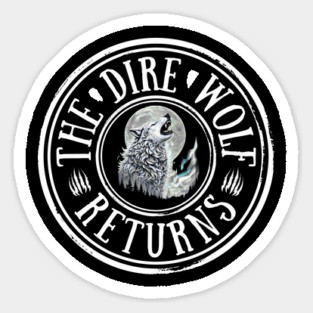 Dire-Wolf Sticker