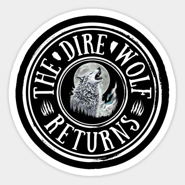 Dire-Wolf Magnet by Creatifly Graphic Tees