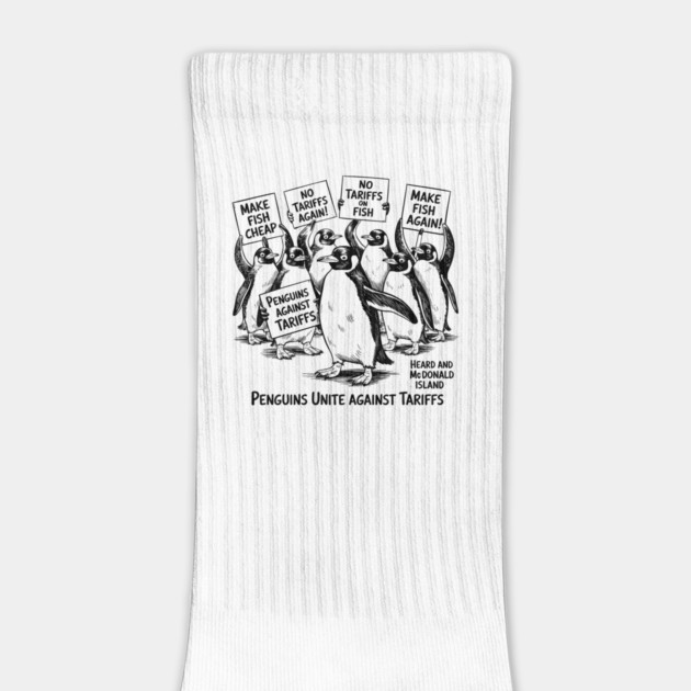 Penguins Against Tariffs – Funny Protest Animal Design from Heard Island by ArtistTee ⭐⭐⭐⭐⭐
