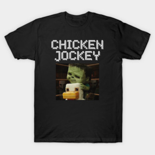chicken jockey minecraft T-Shirt